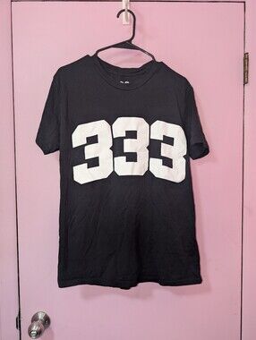 Half Evil '333' Graphic T-Shirt